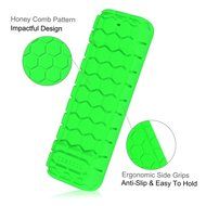 Apple TV (4th Gen) Remote Case - Casebot [Honey Comb Series] Light Weight [Anti Slip] Shock Proof Silicone Cover... N47