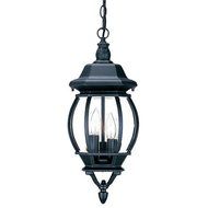Acclaim 5160BK/SD Chateau Collection 3-Light Outdoor Light Fixture Hanging Lantern, Matte Black by Acclaim
