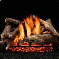 Alpine Flame 18-inch Vail Mountain Gas Logs (logs Only - Burner Not Included)