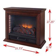 Pleasant Hearth GLF-5002-68 Sheridan Mobile Fireplace N2