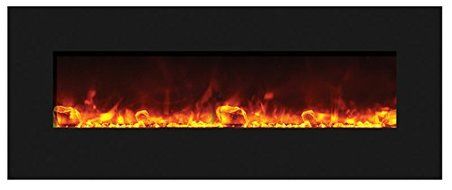 Amantii WM-BI-48-5823-WHTGLS Electric Fireplace N4