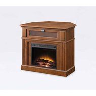 Media Fireplace TV Stand Combo for Televisions up to 45 Inches - Brown N2