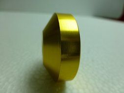 Technics SL 1200 Gold Dome 45 RPM Record Turntable Adapter for 7" Vinyl by ZXPC N5
