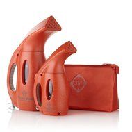 Joy Mangano My Little Steamer and Go Mini Shine Like a Gem Set with Glam Bag