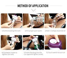 Humidifier Air Purifier Aroma Essential oil For Car N12