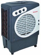 Honeywell CO48PM 100 Pt. Commercial Indoor/Outdoor Portable Evaporative Air Cooler - White/Grey N19