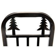 18-Inch Indoor/Outdoor Heavy Duty Steel Firewood Racks Fireplace Log Holder