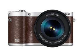 Samsung NX300 20.3MP CMOS Smart WiFi Mirrorless Digital Camera with 18-55mm Lens and 3.3" AMOLED Touch Screen... N13