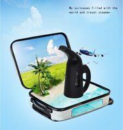 Travel Steamer with Mini Iron Fast Heat up Plancha a vapor 140ml Capacity Portable Handheld Garment Steamer Perfect... N6