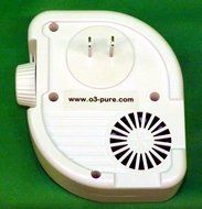 O3 LEAF Plug-In Adjustable Ionic Air Purifier (ORANGE) N4