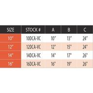 DuraVent 12DCA-VC Galvanized Steel Class A 12" Class A Chimney Pipe Chimney Cap