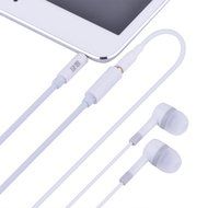 UGREEN 10747 Gold Plated 3.5mm Stereo Auxiliary Extension Cable - 3ft (1m) - White for Smartphones, Tablets... N9