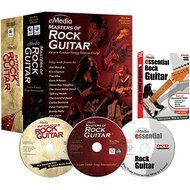 New EMEDIA EG10143 eMedia Rock Guitar Collection 2-Volume Set with Bonus DVD