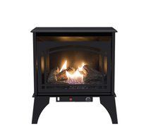 Pleasant Hearth VFS-PH20DT 20000 BTU Compact Vent-Free Gas Stove, 23.5"