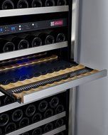 FlexCount Series 172 Bottle Dual Zone Freestanding Wine Refrigerator N2