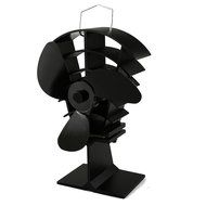 Neat824 Heat Powered Stove Fan, 4 Blades Wood Burning Stove Fan, High Airflow &amp; Silent Performance, Save 12%-15%... N2
