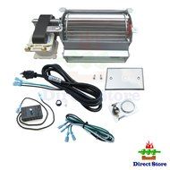 Direct store Parts Kit DN119 Fireplace Blower Kit FK21 GFK21 R7-RB21K HB-RB21K for Heatilator