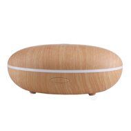 Ultrasonic Aromatherapy Essential Diffuser with 7 Color LED Lights ,Wood Grain 350 ml Diffuser Cool Mist Humidifier...