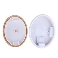 Ultrasonic Aromatherapy Essential Diffuser with 7 Color LED Lights ,Wood Grain 350 ml Diffuser Cool Mist Humidifier... N2