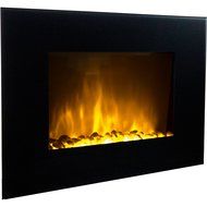 Warm House OWF-10303 Oslo Wall-Mounted LED Fireplace with Color-Changing Flame Effect