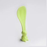 MuLuo Lovely Shape Squirrel Spoon Sticky Rice Spoon Creative Plastic spoon Rice Ladle blue N2