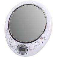 Jensen Am/Fm Alarm Clock Shower Radio With Fog-Resistant Mirror "Product Category: Clocks/Clock Radios"