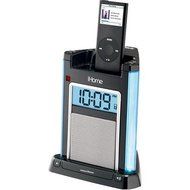 iHome iH4 Alarm Clock Speaker System with Dock for iPod (Pink) N2