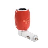 Airvita Airstick 12V Car Cigar Jack Air Purifier 180&deg; Adjustable Angle Virus Removal for Automotive (Orange) N2