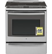 GE PHS920SFSS Profile 30" Stainless Steel Electric Slide-In Induction Range - Convection N9