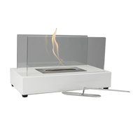 Sunnydaze Black El Fuego Ventless Tabletop Bio Ethanol Fireplace N3