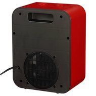PuraFlame 1250W Clara White 9-Inch Mini Portable Electric Heater, White N14
