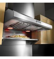 Kitchenaid KXW9736YSS 36-Inch Commercial-Style Series Wall-Mount Canopy Hood N3