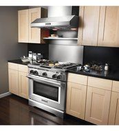 Kitchenaid KXW9736YSS 36-Inch Commercial-Style Series Wall-Mount Canopy Hood N4