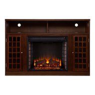 50" Electric Fireplace with Cabinet , TV Media Stand Console