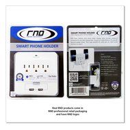 RND Power Solutions Wall Power Station includes 3 AC Plugs and 2 USB ports with Surge Protection and 2 slide-out... N3