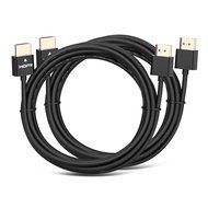 Perlegear Ultra Slim Flexible 10ft HDMI Cable - High speed, 3D, Full 1080P, Ethernet, Audio Return, for HD TV,... N4