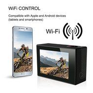 4K Ultra HD Wifi &amp; HDMI Action Sports Camera Sport DV Dual LCD Screens &amp; Waterproof Wrist Remote-Wifi Cam DV-Wrist... N25