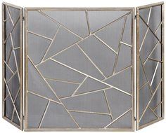 Uttermost Armino Modern Fireplace Screen