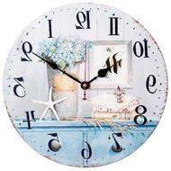MuLuo Round Living room wall watch wooden hanging clocks wood for bedroom office A N2