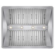 AKDY 48" Touch Control LED Display Removable Baffle Filters Stainless Steel Island Mount Dual Motor Kitchen Fan... N5
