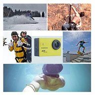 Ultra HD 4K Sport Action Camera WIFI 1080P 60fps HDMI 20MP+ 170 Degree Wide Viewing Angle Waterproof DV Camcorder... N4