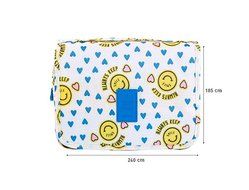 ColorMixs&reg; Hanging Toiletry Cosmetics Travel Bag Cosmetic Carry Case for Woman Man Travel Organization Gift (Navy... N20