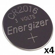 4pcs -- Energizer Cr2016 3v Lithium Coin Cell Battery Dl2016 Ecr2016 CR 2016 by Energizer