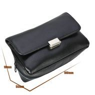 Scotte(TM) leather tobacco pouch lock catch pipe pouch/bag for smoking pipe/accessories N3