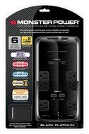 Monster Power - Black Platinum 1200 - with Ethernet over Powerline Adapter