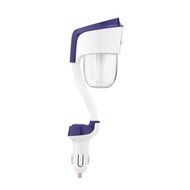 Dacawin Car Humidifier Air Purifier Freshener Travel Car Portable With USB Interface (Purple) N3