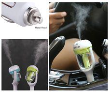 ZELAF&reg; Z8 Car Charger Port Mini Travel Portable Cool Mist Ultrasonic Humidifier with Aroma Diffuser Essential... N6