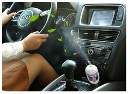 ZELAF&reg; Z8 Car Charger Port Mini Travel Portable Cool Mist Ultrasonic Humidifier with Aroma Diffuser Essential... N7