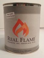 REAL FLAME COMPANY 2112 Premium Gel Fireplace Fuel Lasts Up to 3 Hours, 13 oz