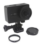 Yi 4K Action Camera Accessories, Kupton Xiaoyi 4K II Silicon Protective Cover+ Frame Mount Housing+ Head Strap... N37